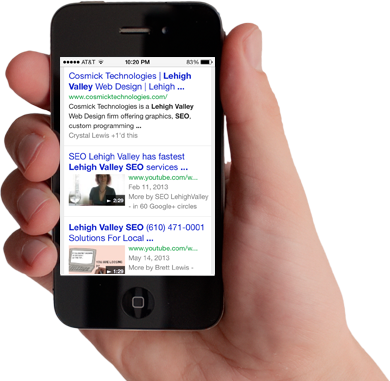 Mobile-hand - Iphone (390x381), Png Download