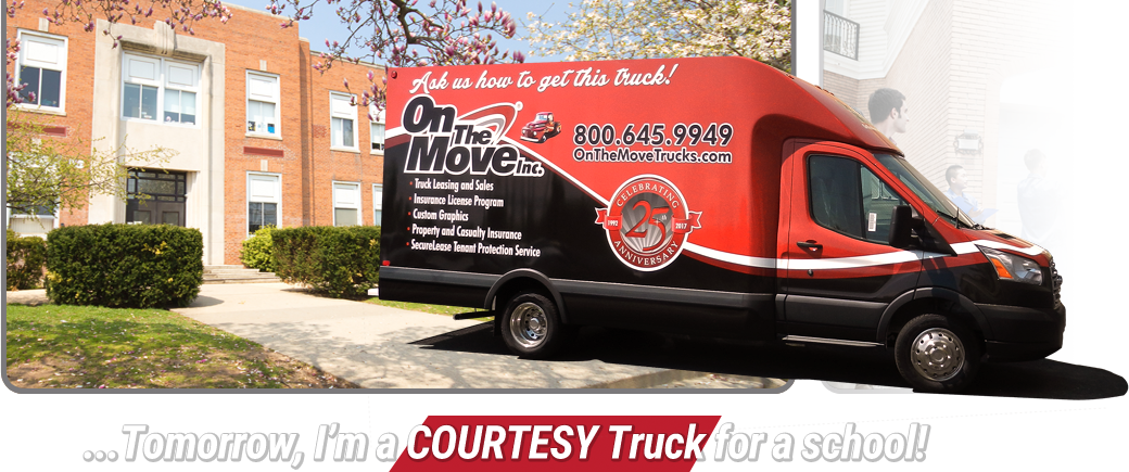 Commercial Truck Rental - Truck (1040x435), Png Download