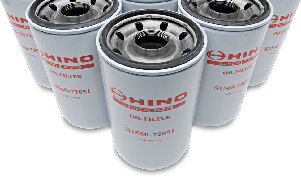 Hino's Research And Development In Engines And Components - Hino 300 Oil Filter (1117x584), Png Download