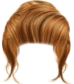 Psd 288 Png Women Hairstyle Images With Transpa Background - Woman Wig Logo Transparent (957x600), Png Download