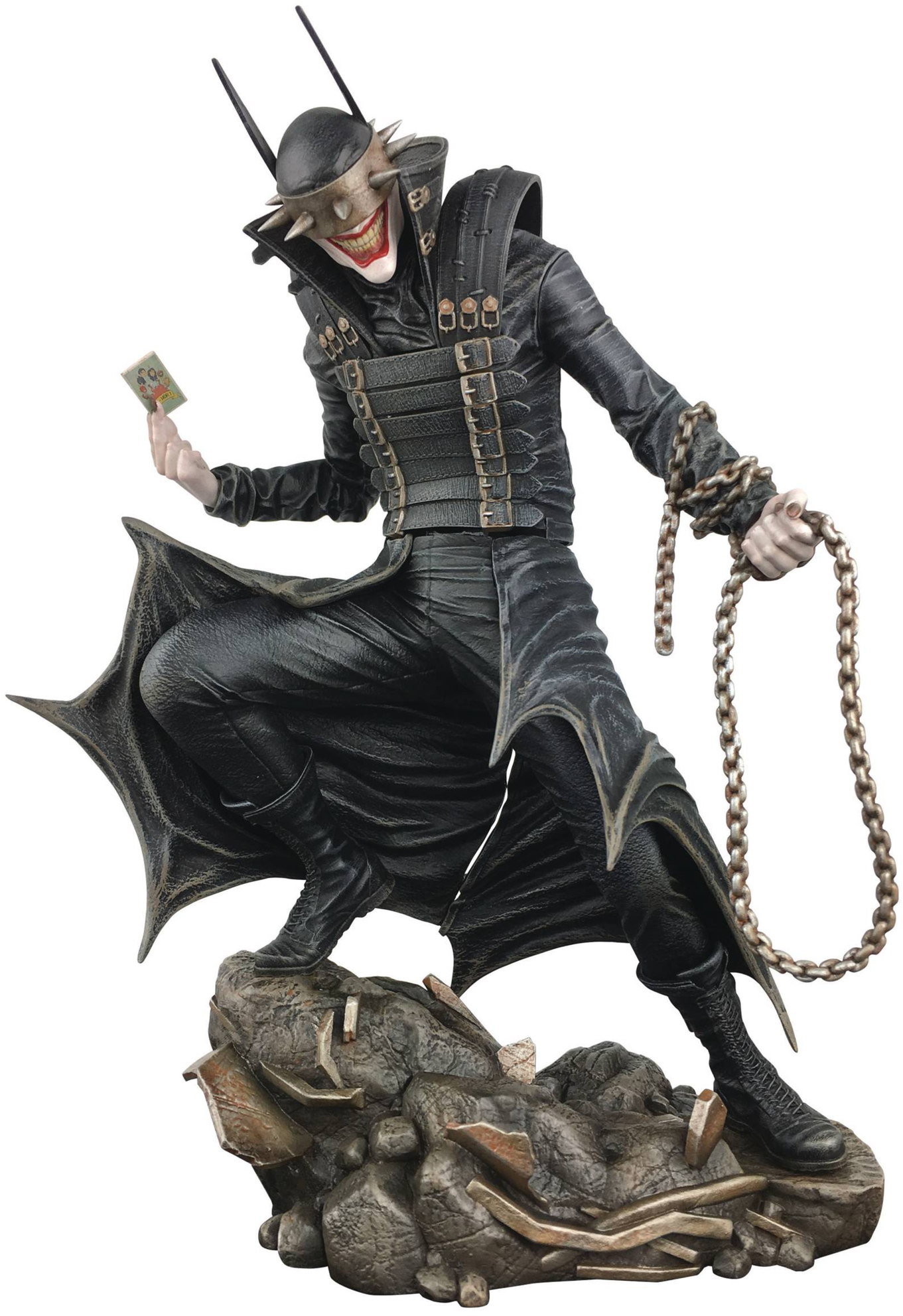 Dc Gallery Batman Comic Who Laughs Pvc Figure - Batman Who Laughs Statue (1464x2048), Png Download