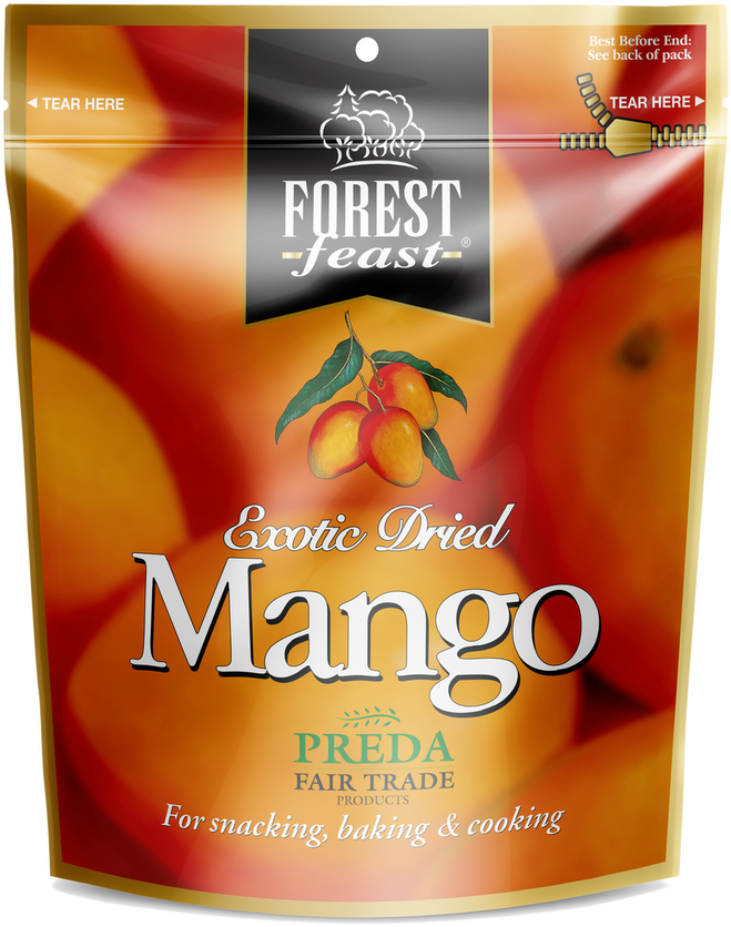 Our Savvy Snacksour Savvy Snackspremium Dried Fruit - Forest Feast Exotic Dried Mango Delivered Worldwide (948x948), Png Download