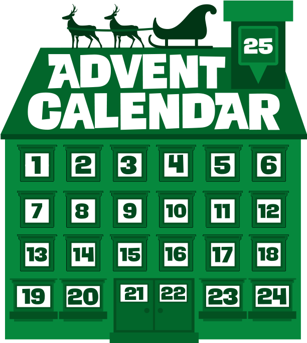 The First Door Will Be Opened Just After Midnight At - Advent Calendar (720x720), Png Download