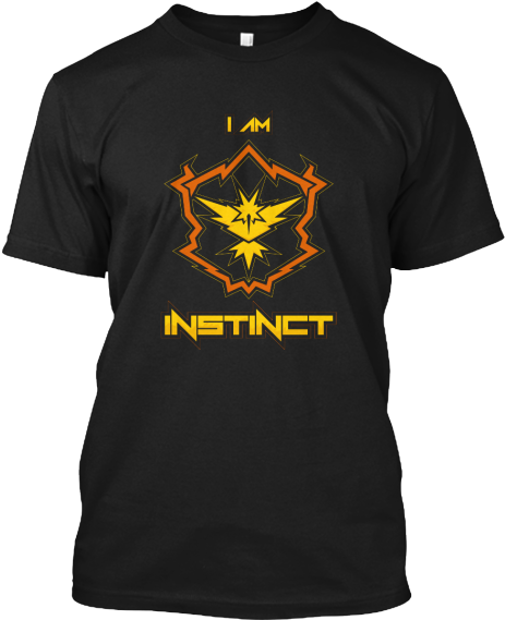 Team Instinct “i Am Instinct” $14 - Hiss Shirt (480x571), Png Download