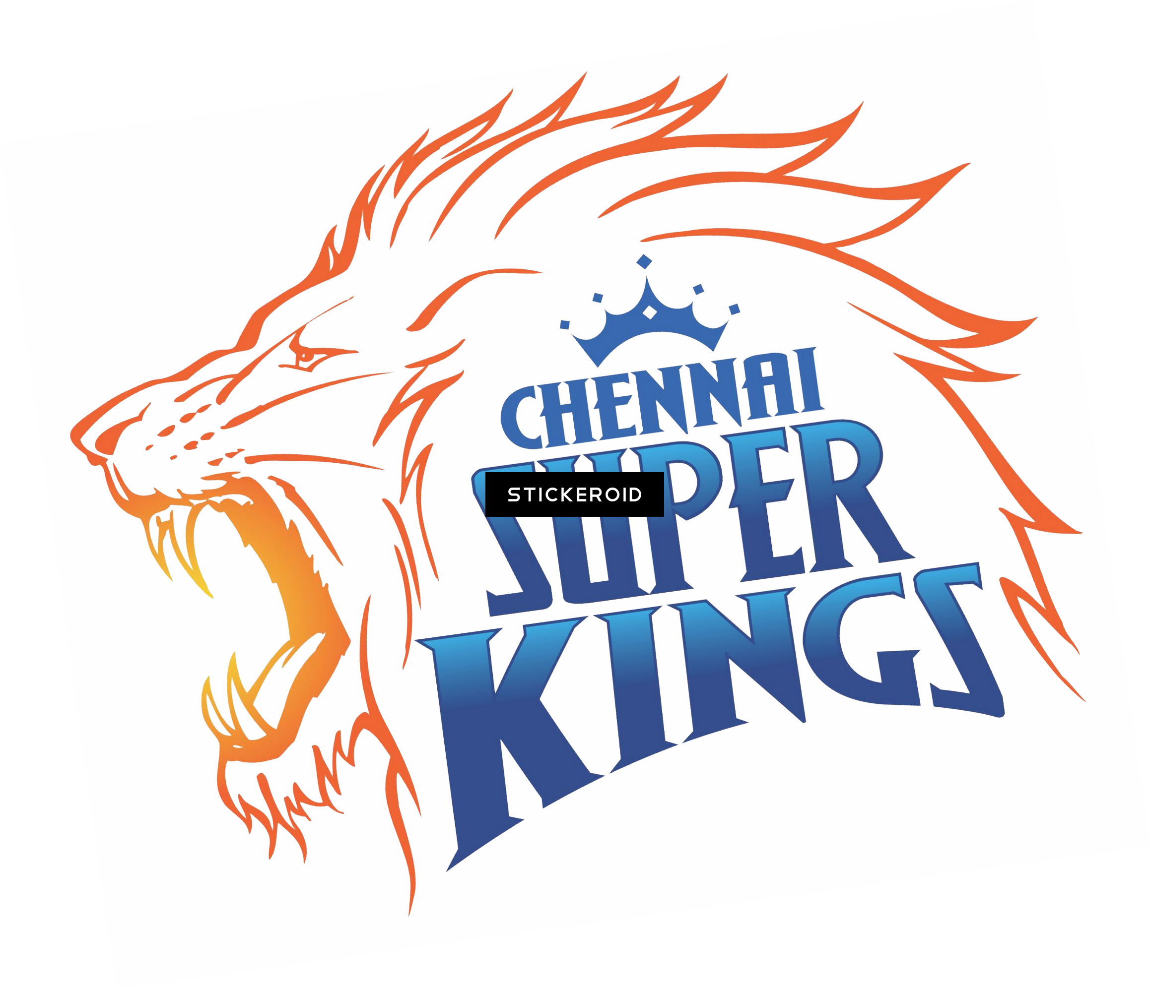 Chennai Super Kings Logo - Chennai Super Kings Simple (2317x1994), Png Download