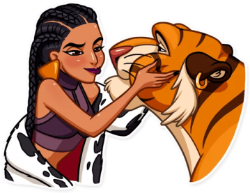 Забота Тигр Тиграш - Tiger (360x360), Png Download