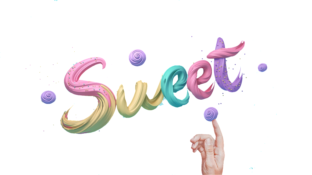 Color Sweet Pattern Design - Art (1024x576), Png Download