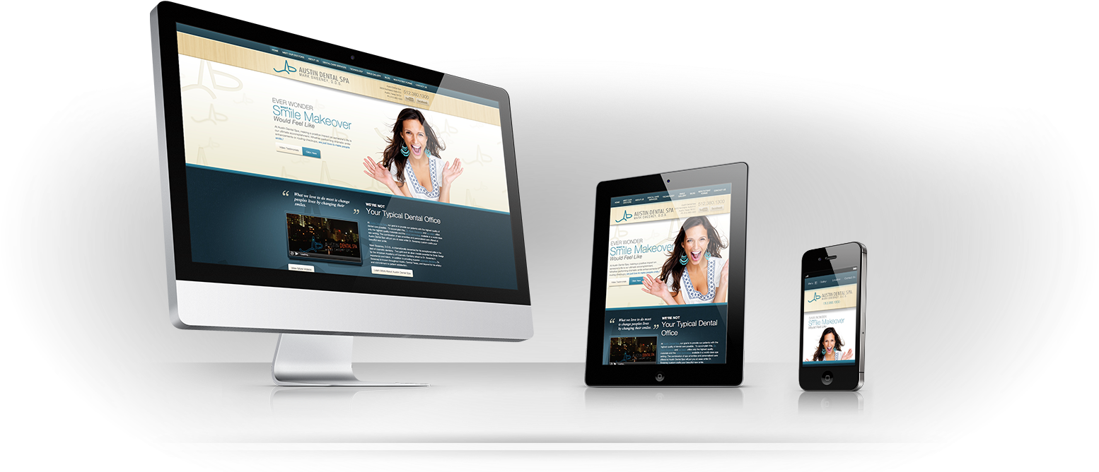 Elegantly Crafted For All Devices & Screen Sizes - Web Design (1597x671), Png Download