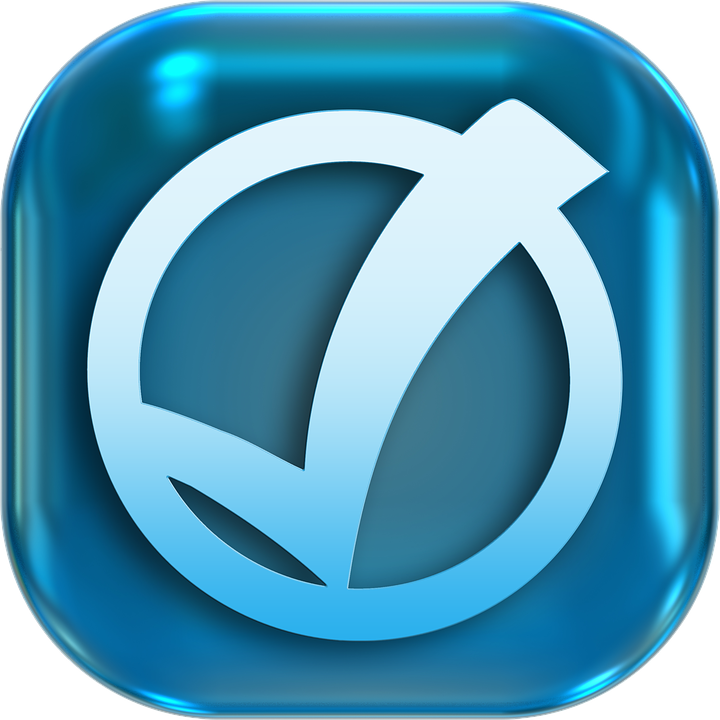 Blue Checkmark 9, Buy Clip Art - Yes Icon Png Blue (720x720), Png Download