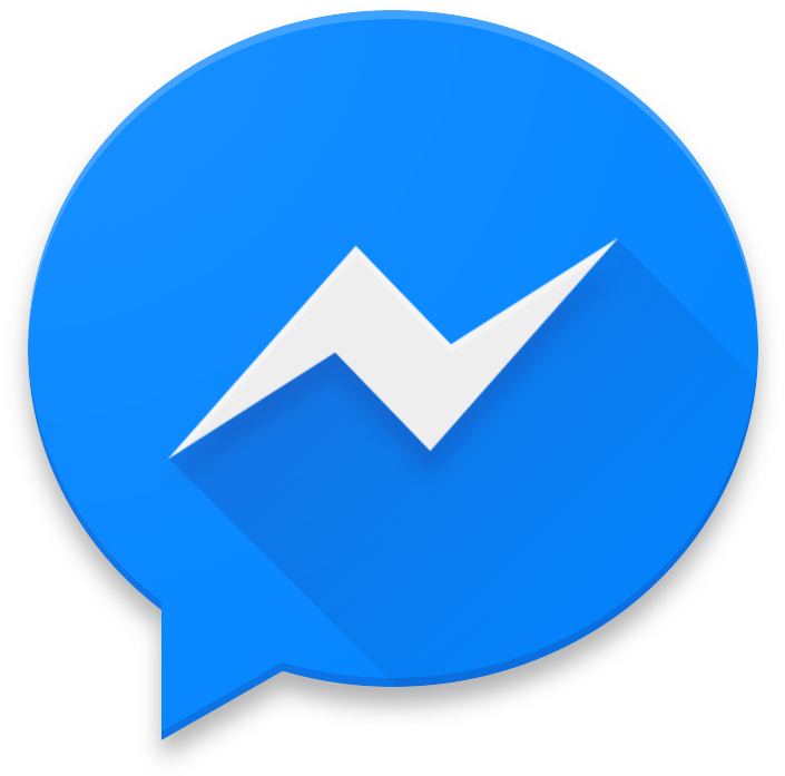 Messanger, Cloud, App, Storage, Facebook, Social, Fb - Facebook Messenger Logo Icon (768x768), Png Download