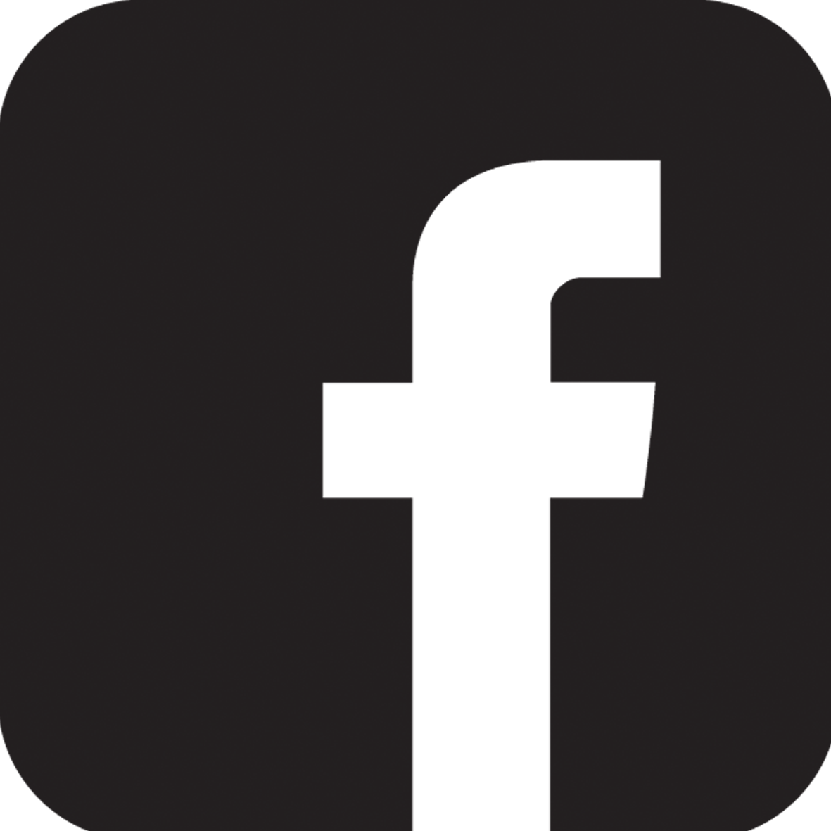 Foundation 3 Social Facebook Icon Style - Logo Facebook Png Noir (1181x1181), Png Download