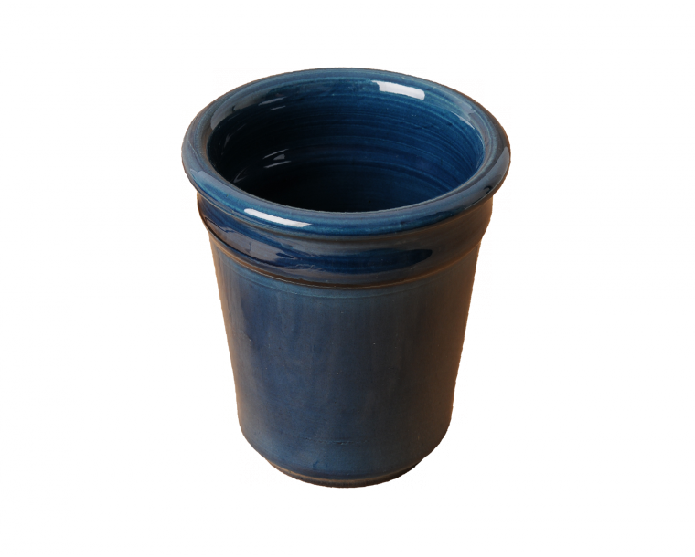Navy Pencils Pot - Plastic (760x610), Png Download