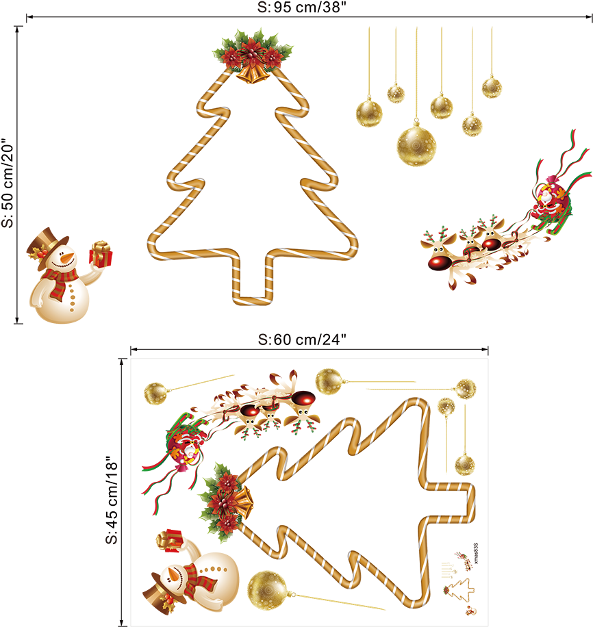 Merry Christmas Ornament Xmas Tree Santa Claus Outdoor - Christmas Day (1001x1001), Png Download