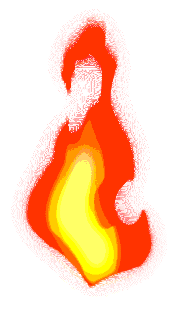 Fire Smoke Sticker Mezcal El Silencio For Ios Android - Flame (1920x1080), Png Download