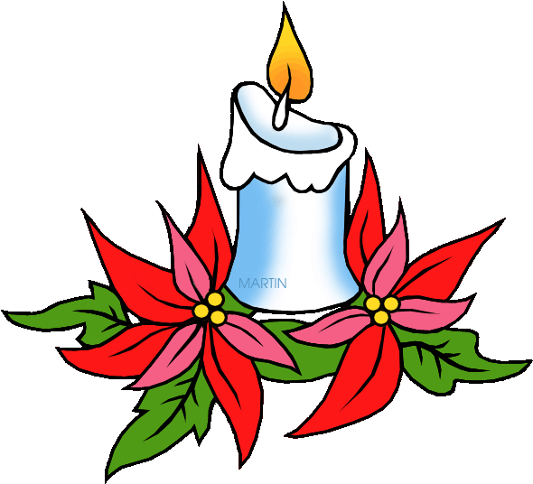 Holiday Candle Clipart, Explore Pictures - Clip Art Christmas Candle Png (648x568), Png Download