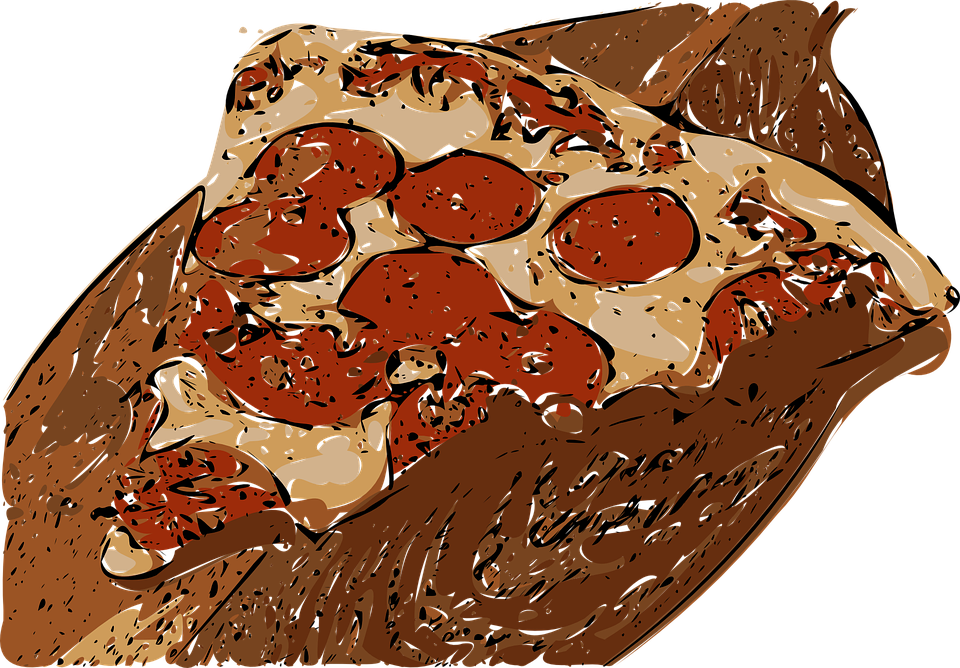 Pizza-restaurantgewerbe-karte Visitenkarte (960x668), Png Download