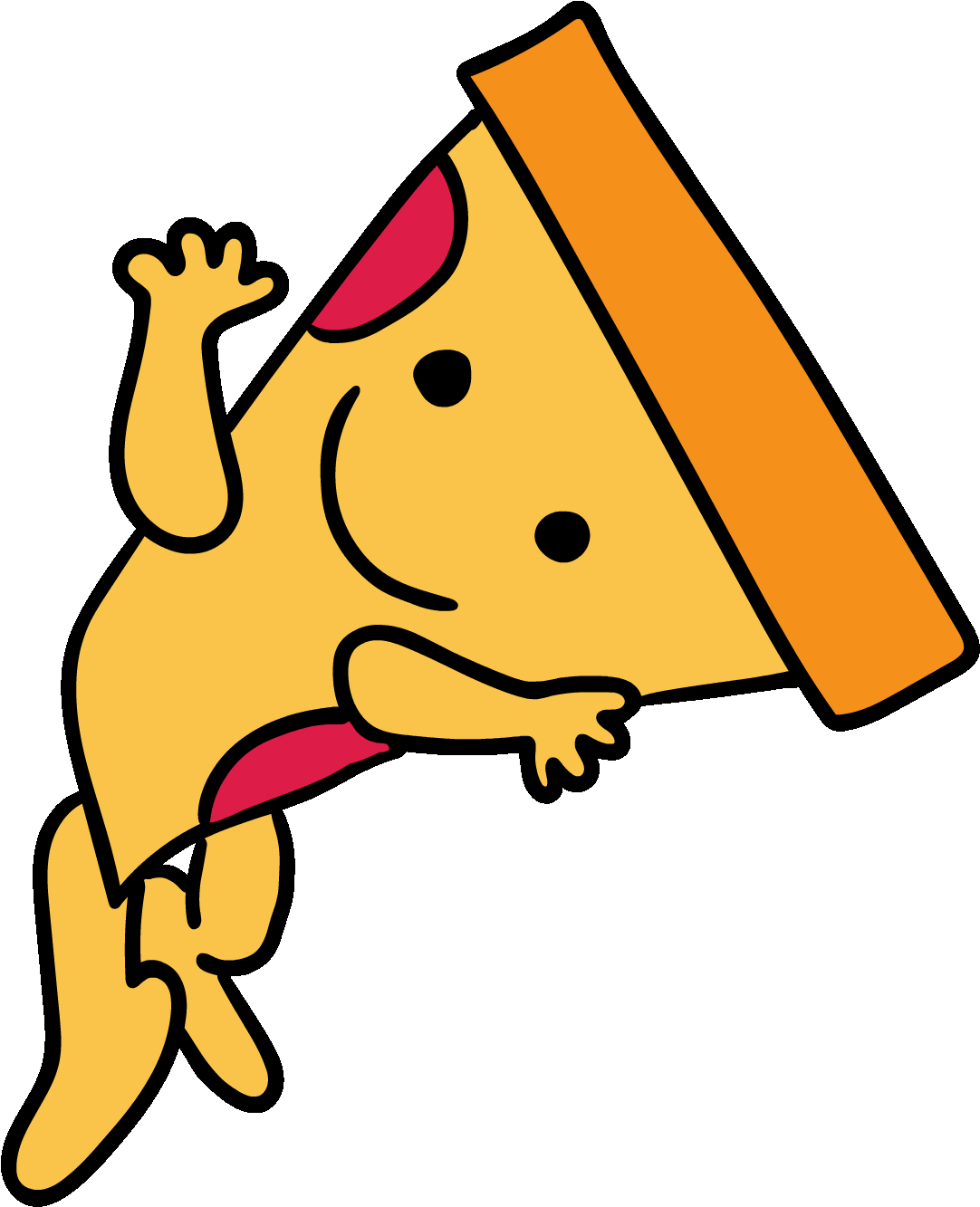 Dance Pizza Sticker By Buzzfeed Animation - Dancing Pizza Animated Gif (1920x1920), Png Download