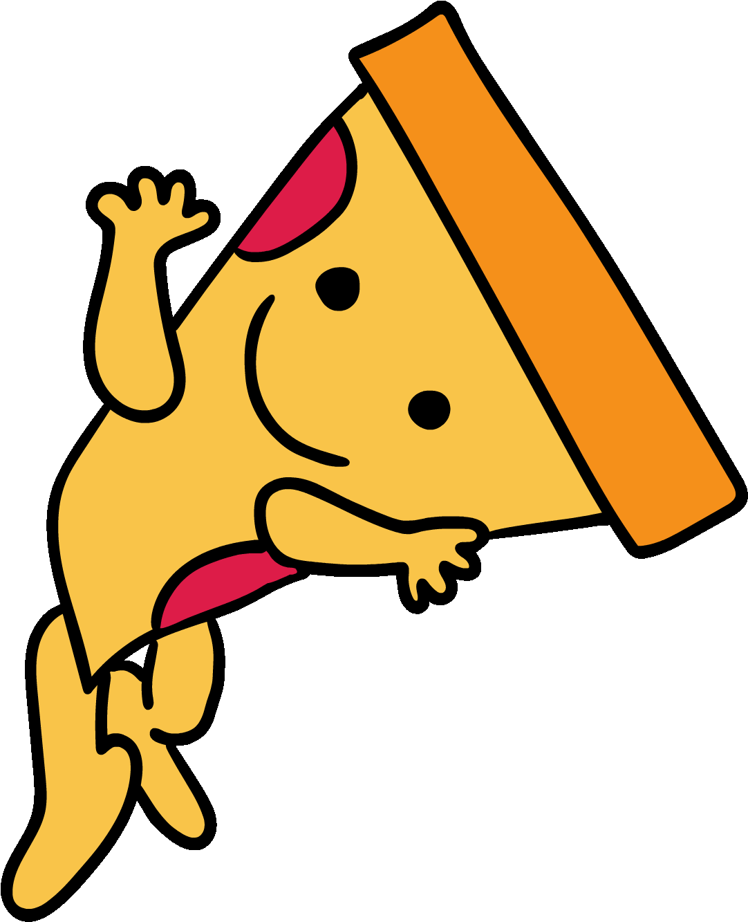 Download Dance Pizza Sticker By Buzzfeed Animation Dancing Pizza