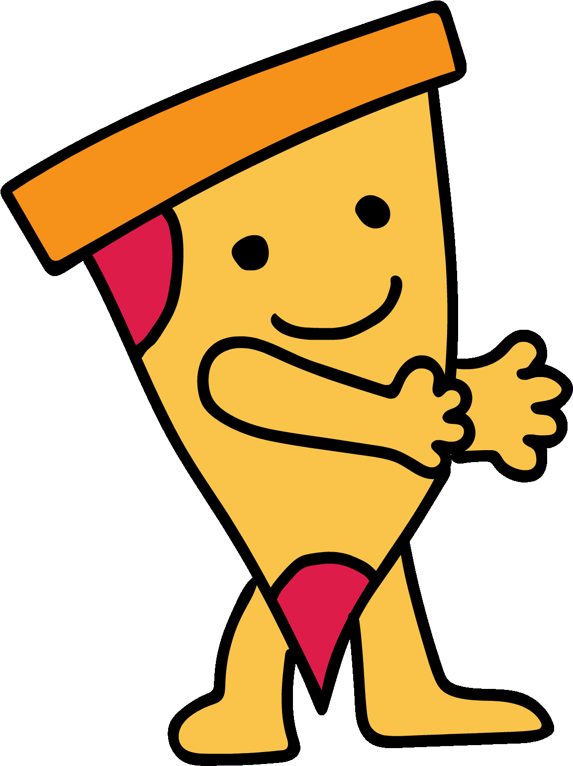 Dance Pizza Sticker By Buzzfeed Animation (1920x1920), Png Download