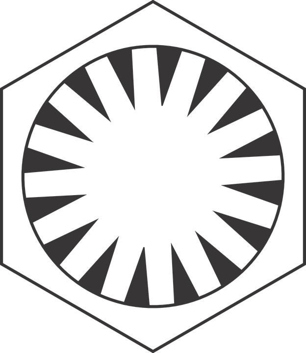 Star Wars Clipart 4, Buy Clip Art - First Order Logo Png (624x720), Png Download