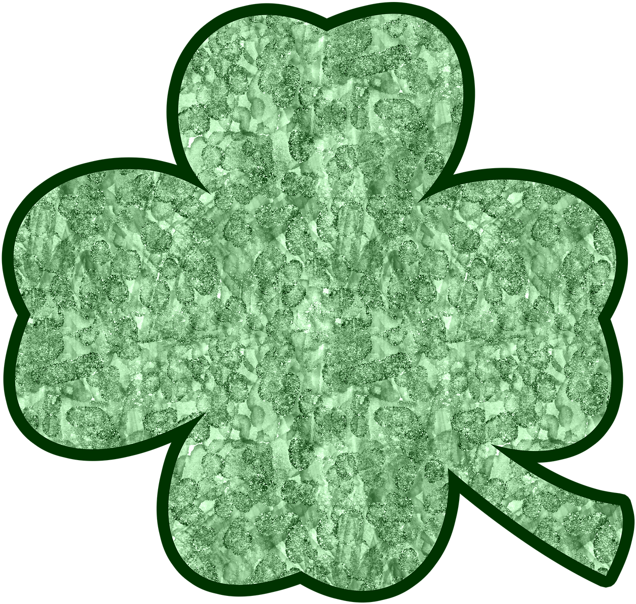 Shamrock Four Leaf Clover Clover Png Image (1280x1212), Png Download