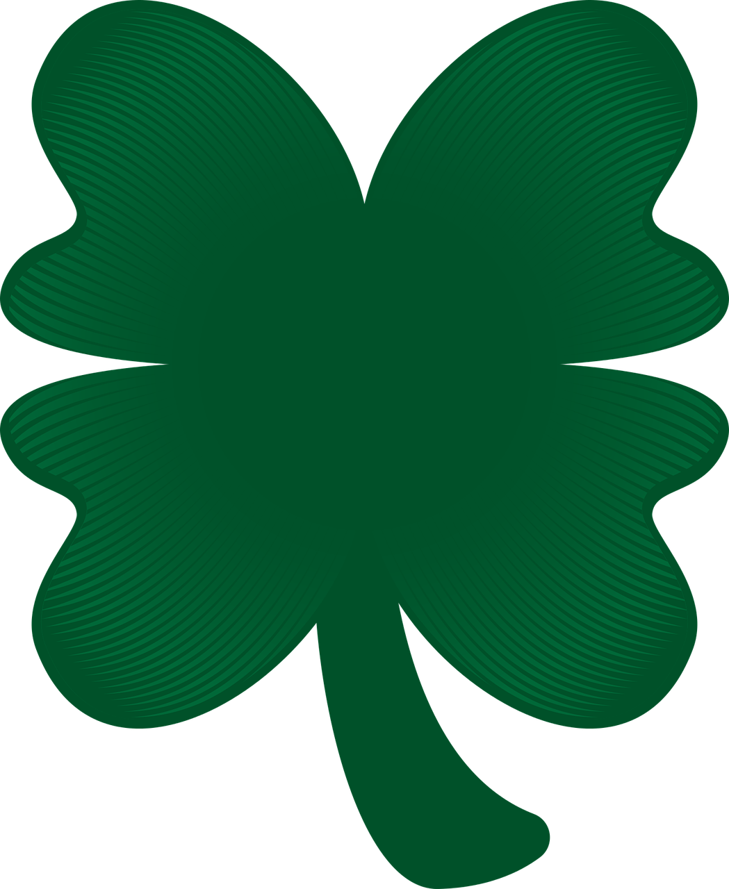 Clover Png 18, Buy Clip Art - Dört Yapraklı Yonca Png (590x720), Png Download