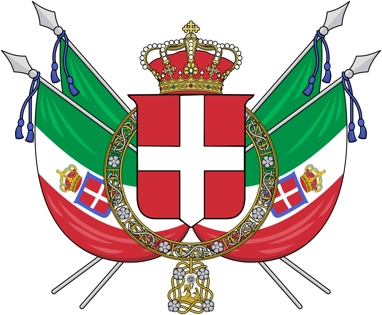 Skip To Content Cropped Cropped - Regno D Italia Stemma (1240x1024), Png Download