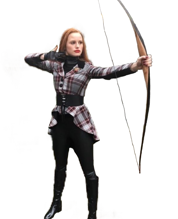 Report Abuse - Cheryl Blossom Archery (599x737), Png Download