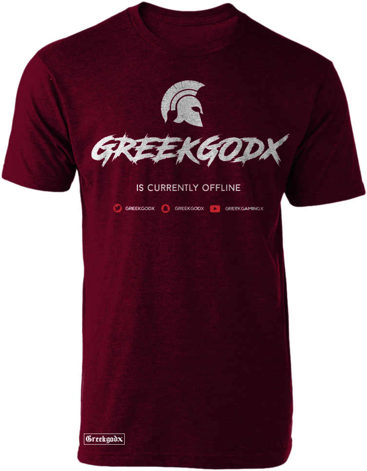 Ggx Offline Tee - Greekgodx Offline Screen (1000x1000), Png Download
