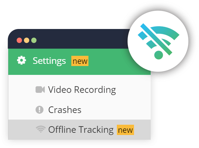 Appsee Offline Tracking Appsee Setup - Online And Offline (655x485), Png Download