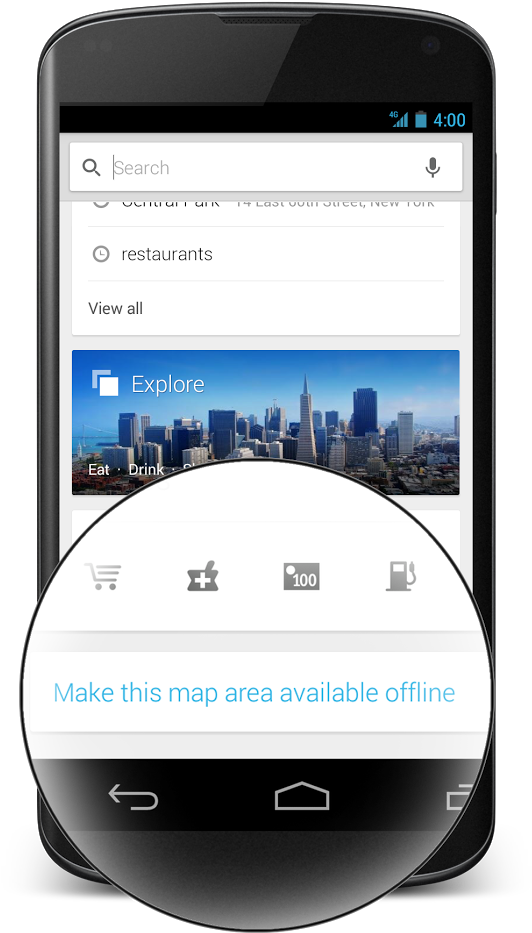 Google Maps Offline - Map (633x1072), Png Download