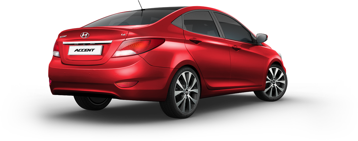 Exterior Car Rear - Hyundai Attitude Parte Trasera (1223x483), Png Download