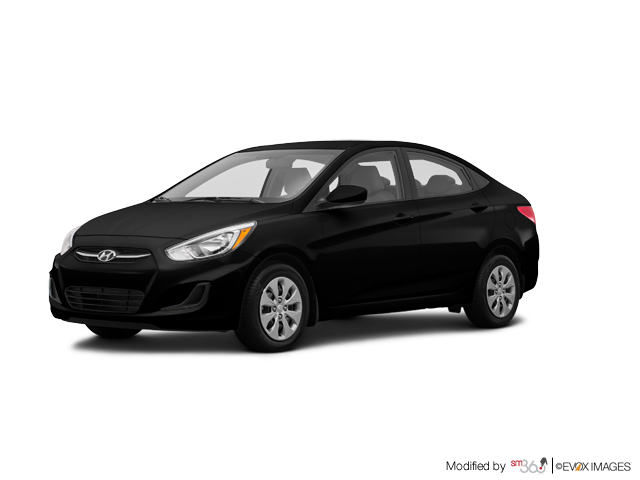 2017 Hyundai Accent Gl - Black 2015 Hyundai Elantra (640x480), Png Download
