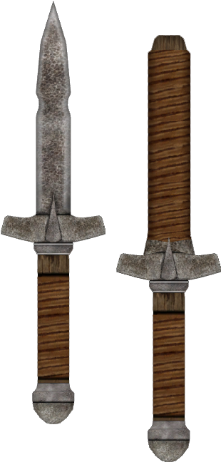 Discover Ideas About Oblivion - Elder Scrolls Iron Dagger (525x700), Png Download
