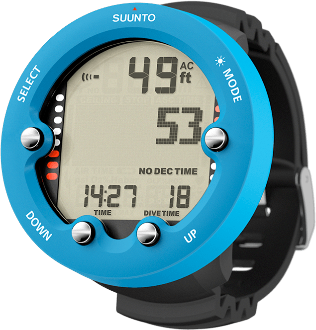 Suunto Zoop Nova Dive Computer - Suunto Zoop Novo Computer Lime (1169x757), Png Download