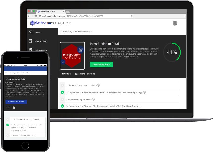 Intro To Retail - Web Design (1080x829), Png Download
