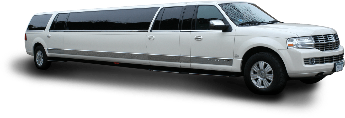 Oshawa Limo Service - Lincoln Navigator (1500x558), Png Download