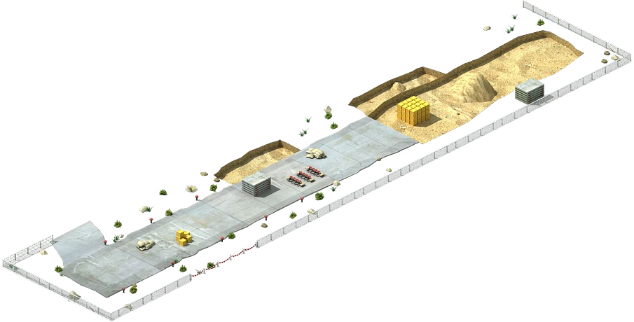 Runway Construction (905x460), Png Download