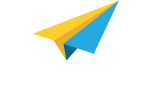 Primaryvc Logo Vert Blue - Triangle (1000x534), Png Download