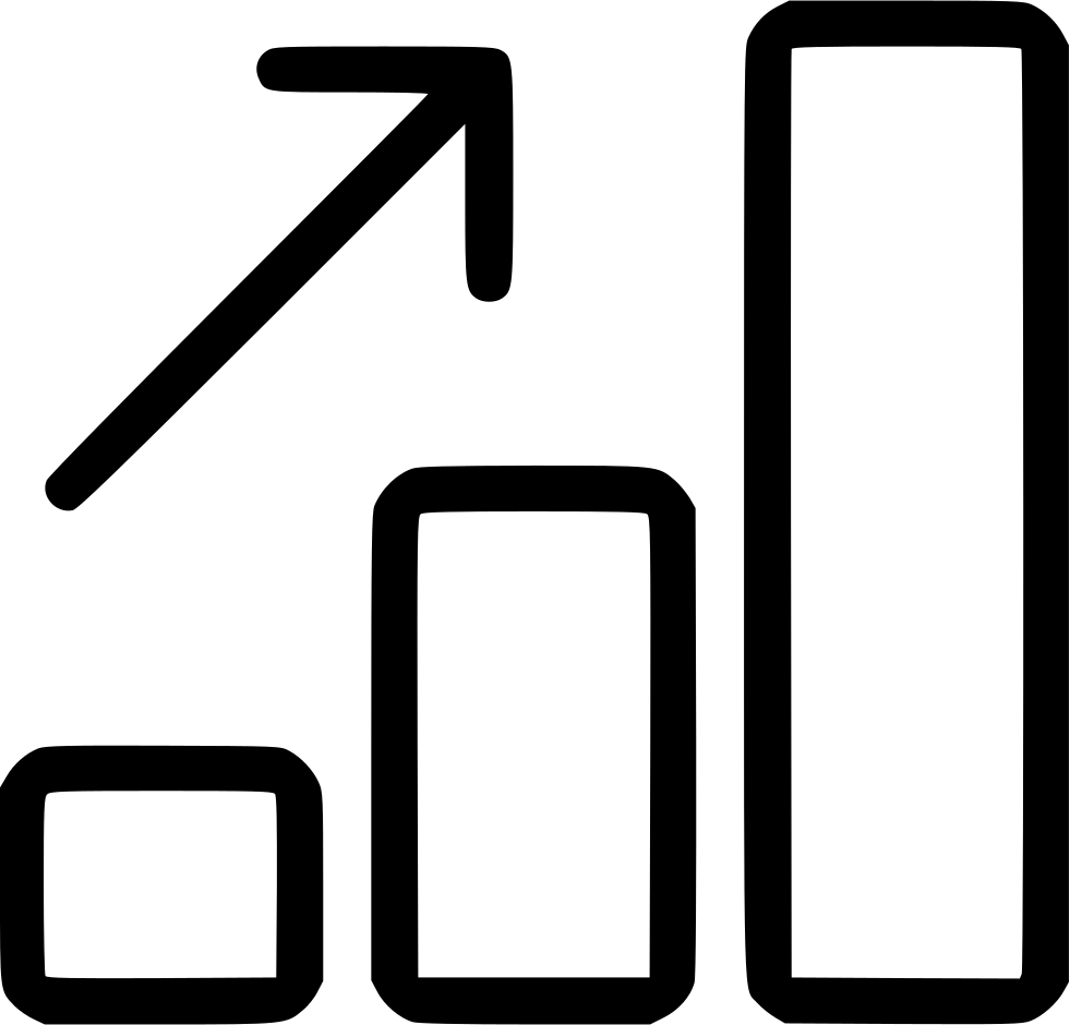 Analytics Bar Chart Diagram Growth Comments - Chart (981x940), Png Download