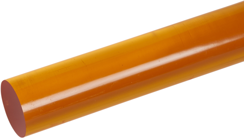 Extruded Amber Rod - Poly(methyl Methacrylate) (1000x1000), Png Download
