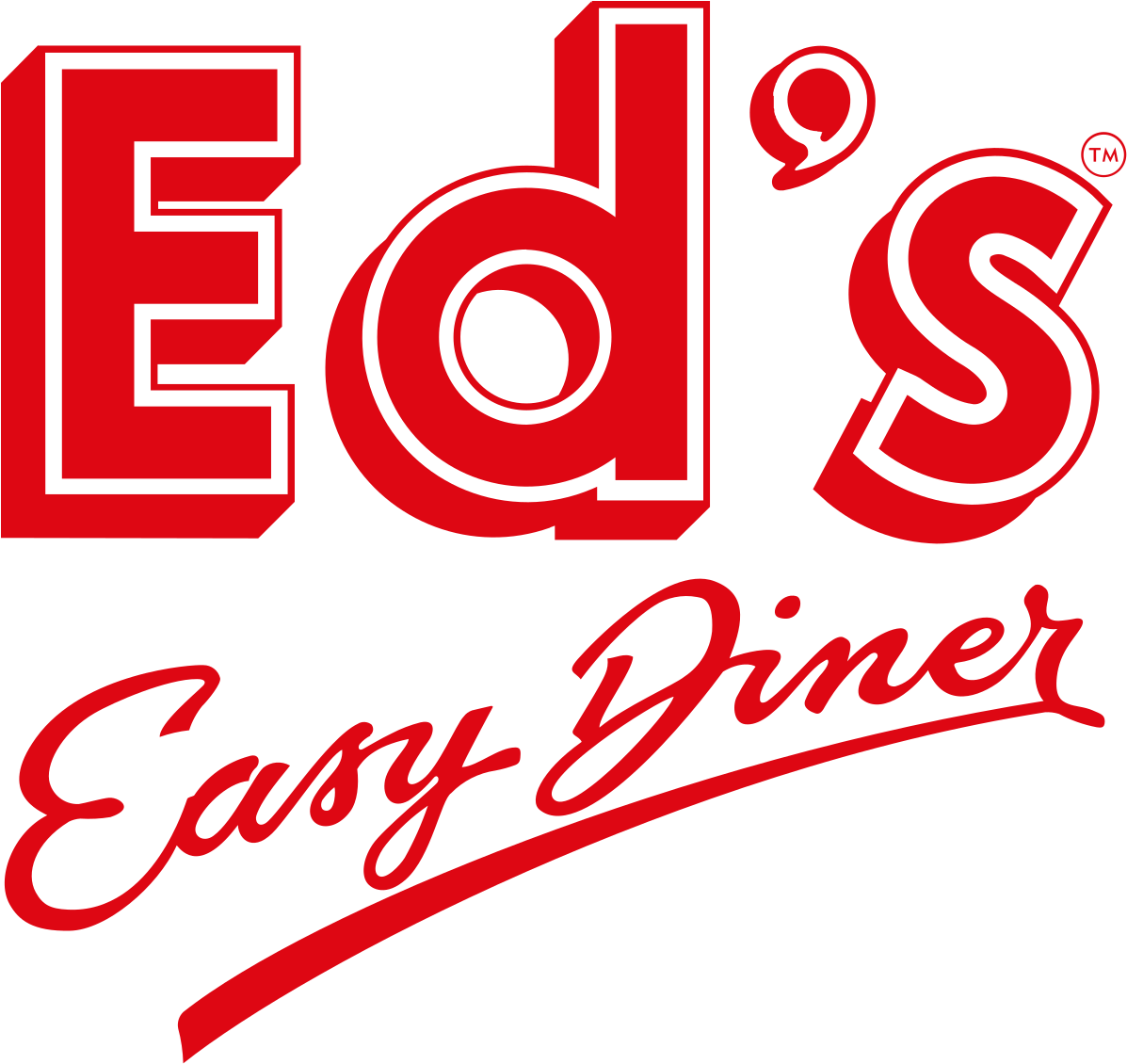 Ed's Easy Diner Logo (1200x1136), Png Download