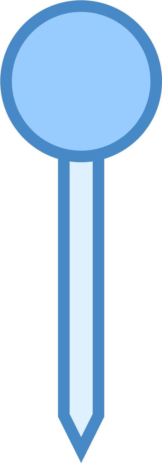 Map Pin Icon - Map Pin Icon Blue (1600x1600), Png Download