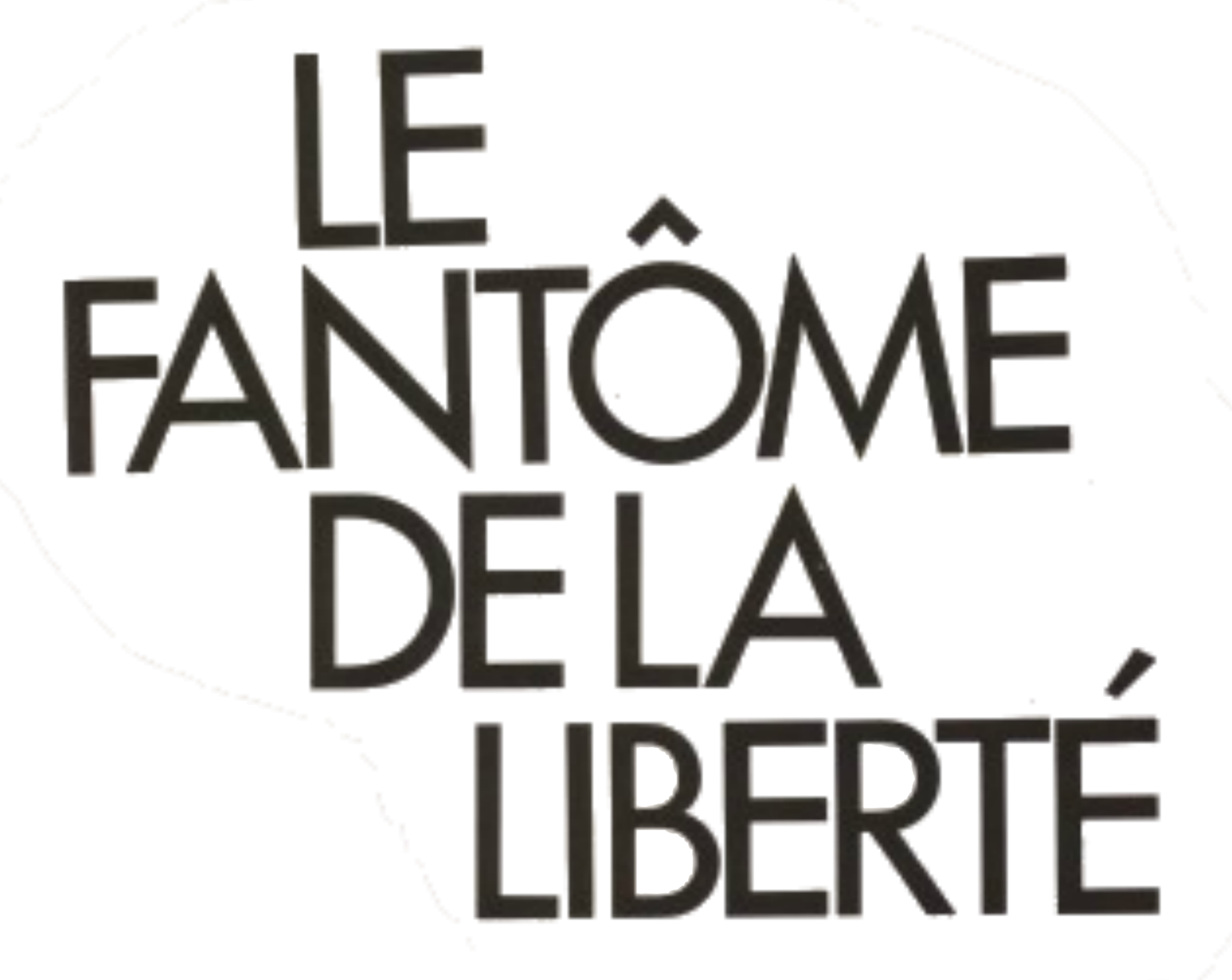 Le Fantôme De La Liberté Black Vertical Logo (1920x1528), Png Download
