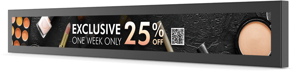 Bh2401 24" Bar-type Display - Bh2401 (1000x1000), Png Download