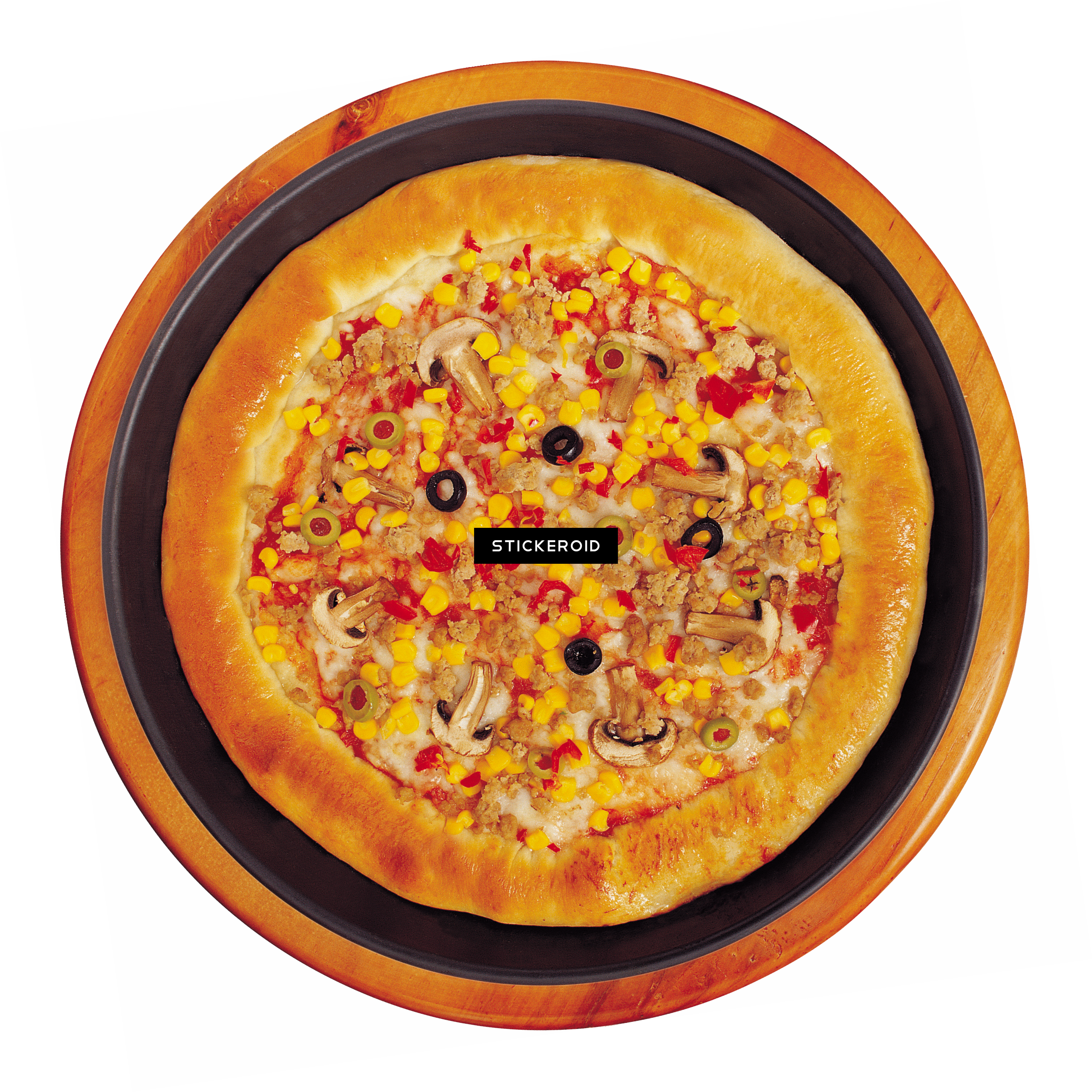 Pizza (2734x2735), Png Download