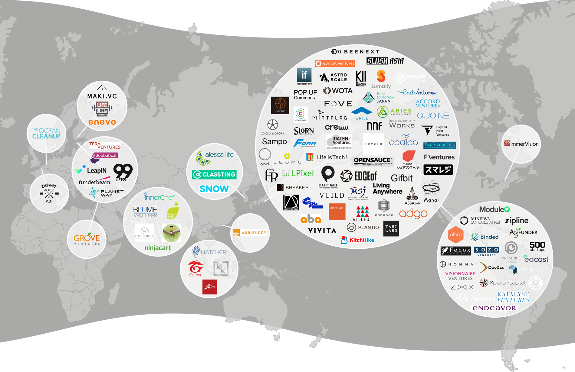 Geographical Coverage - Circle (1900x1231), Png Download
