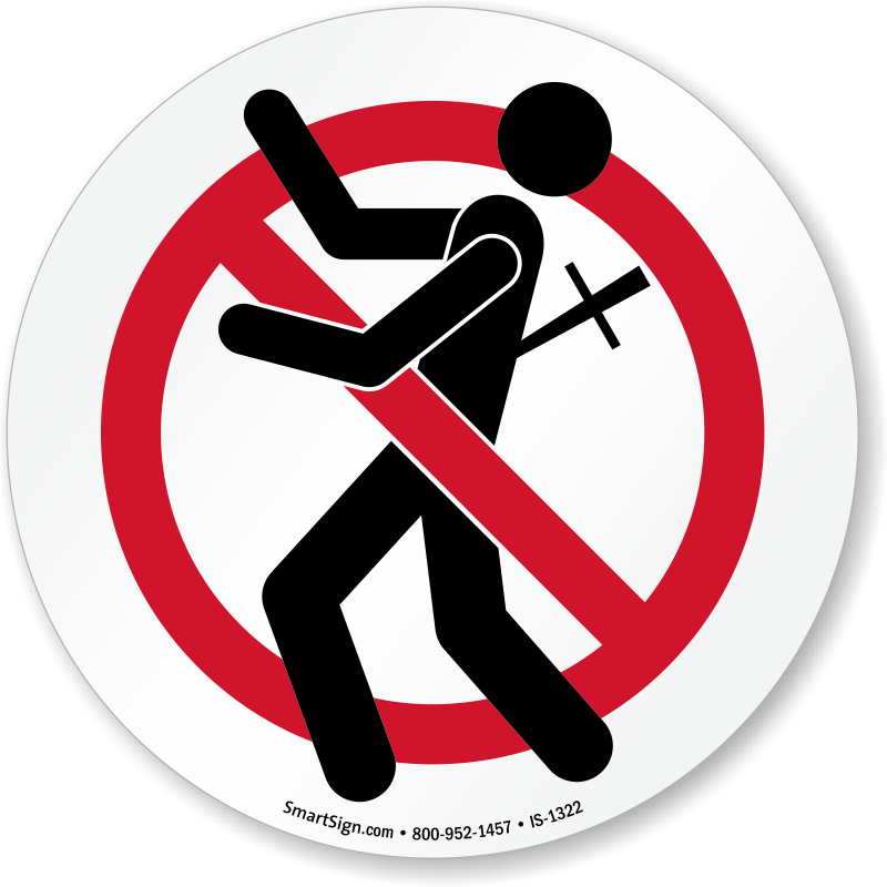 Do Not Backstab Graphic No Backstabbing Sign - Red Dead (800x800), Png Download