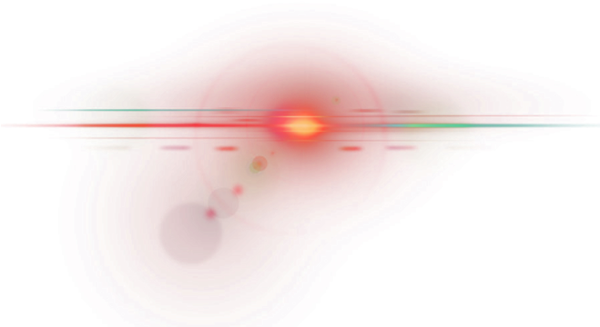 纯真绿梦采集到光效-喷溅 - Luz Vermelha Laser Png (658x488), Png Download