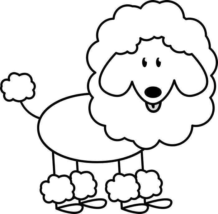 Drawn Poodle Stick Figure - Poodle Stick Figure (700x687), Png Download